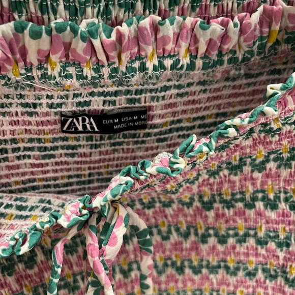 Zara sz M very fitted smock skirt & matching top - Picture 5 of 7